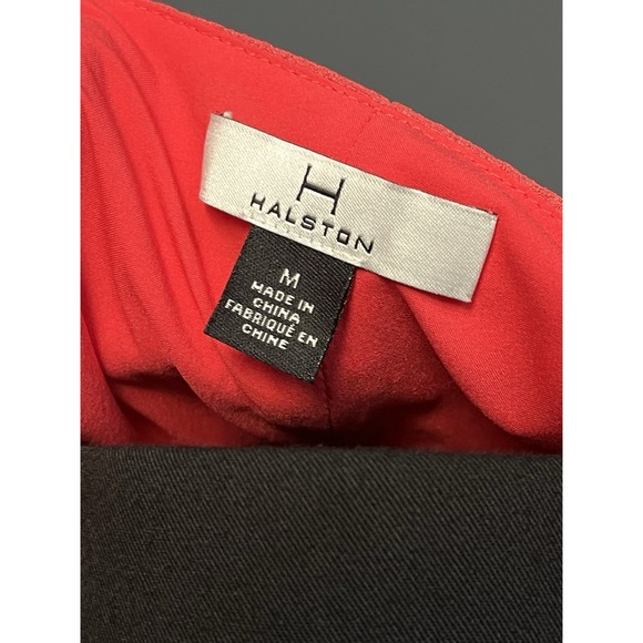 Heritage H Halston Coral Ruffle Wrap Maxi Dress‎ Women Medium Elegant - Picture 6 of 9